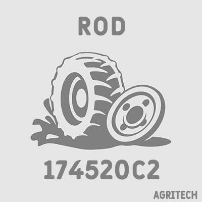 174520C2 - Шток привода вентилятора, CASE IH