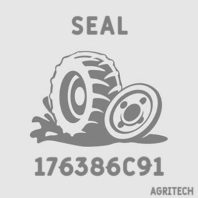 176386C91 - Манжета редуктора мысового, CASE IH