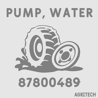 87800489 - Насос водяний (помпа) системи охолодження, CASE IH