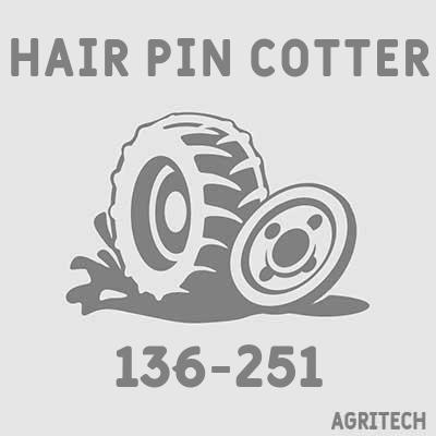 136-251 - Шплинт пружинный, CASE IH