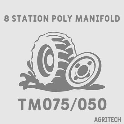 TM075/050 - Колектор на 8 портів , BANJO
