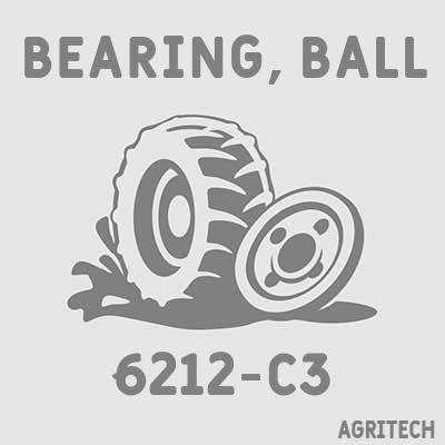 6212-C3 - Підшипник кульковий, TIMKEN