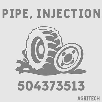 504373513 - Трубка паливна 2 циліндр, CASE IH
