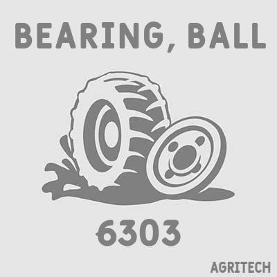 6303 - Підшипник кульковий, TIMKEN