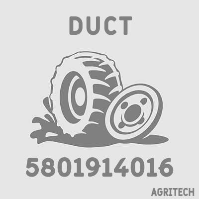 5801914016 - Патрубок з'єднання турбокомпресорів, CASE IH