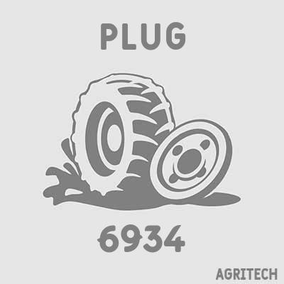 6934 - Штуцер, CASE IH