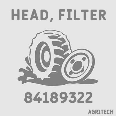 84189322 - Головка фільтра гідравлічного, CASE IH