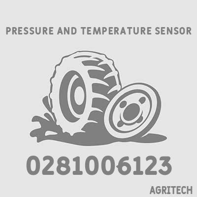 0281006123 - Датчик тиску та температури, BOSCH