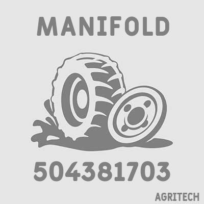 504381703 - Колектор, NEW HOLLAND