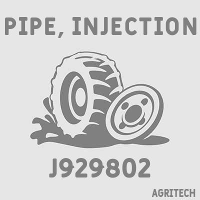 J929802 - Трубка паливна 2 циліндр, CASE IH