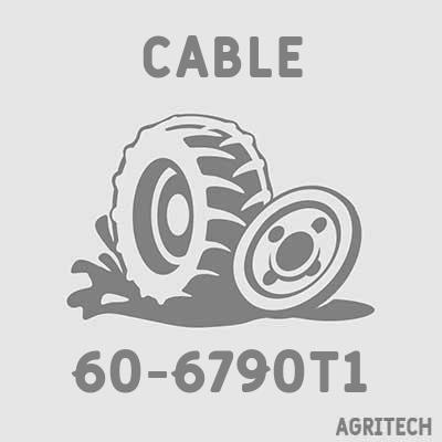 60-6790T1 - Кабель аккумулятора, CASE IH