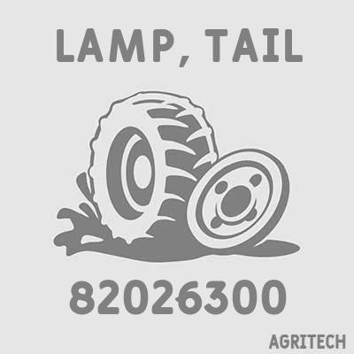 82026300 - Фара задня права, CASE IH