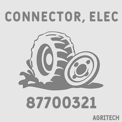 87700321 - Роз'єм електричний, NEW HOLLAND