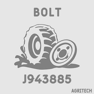 J943885 - Болт, CASE IH