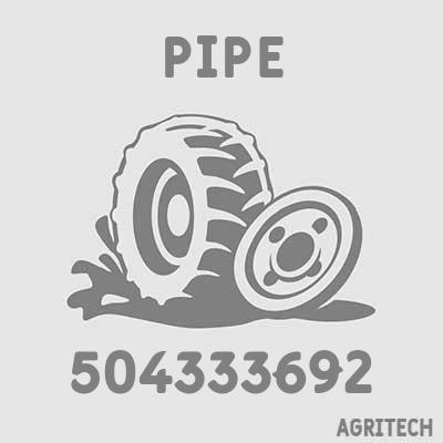 504333692 - Трубка топливная, NEW HOLLAND