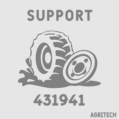 431941 - Скоба крепления шлангов, CASE IH