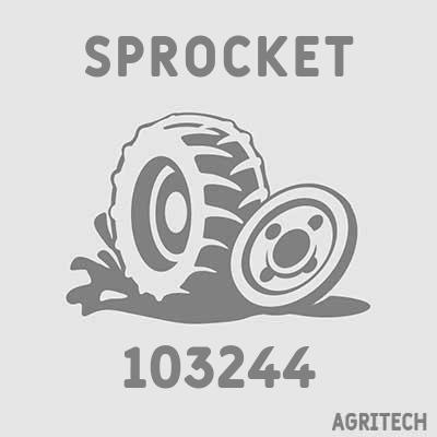103244 - Звездочка натяжная, CASE IH