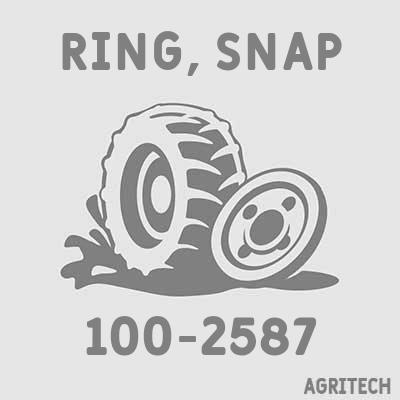 100-2587 - Кольцо стопорное, CASE IH