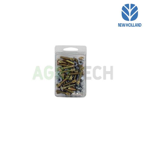 86507780 - Комплект гвинт/гайка (25шт), NEW HOLLAND