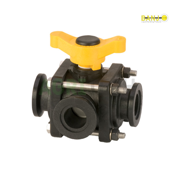 MV100SL - Кран шаровий з бічном навантаженням флянцевий 1